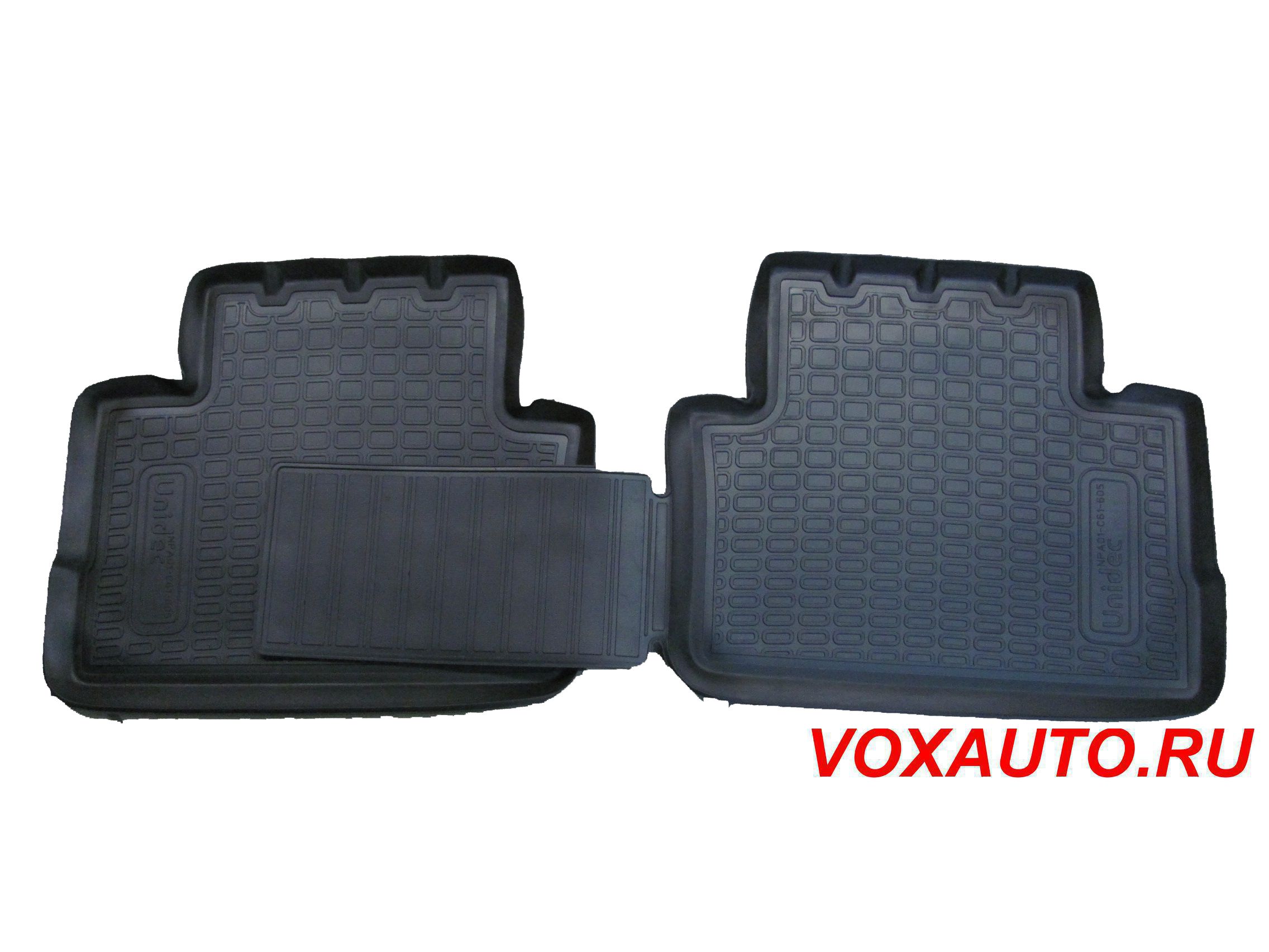 Коврики салона NPL NISSAN Qashqai (J11) (задние) 2014г-
